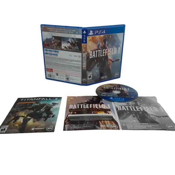 Battlefield 1 (PlayStation 4, 2016) Tested & Complete Disc Like New - Picture 1 of 2